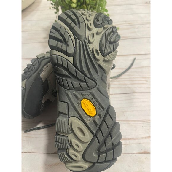 Merrell Shoes Women Moab 2 Low Waterproof in Drizzle Sz 7.5 - Picture 6 of 12